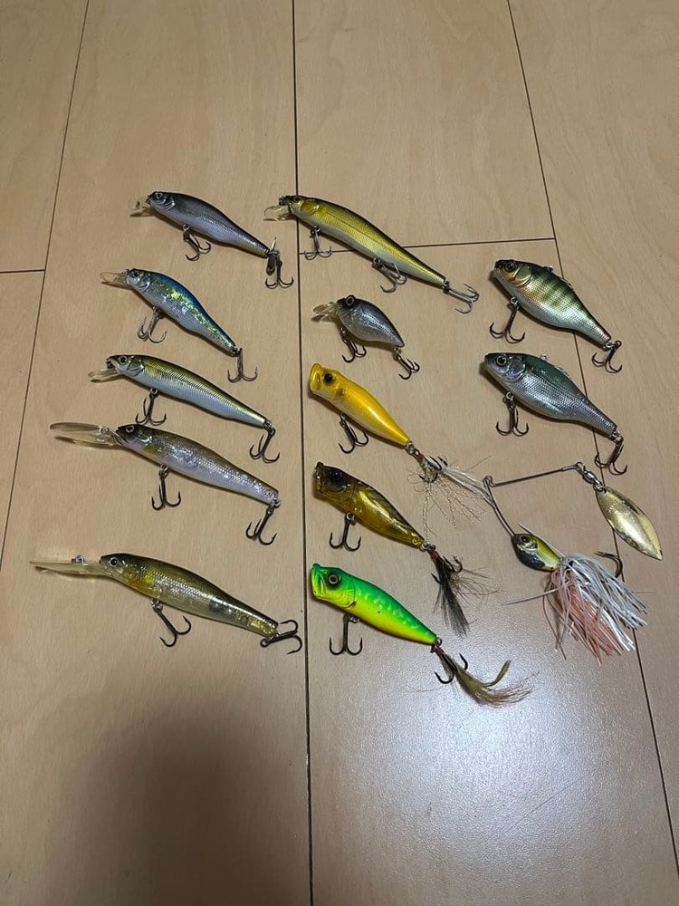 Fishing Lure Megabass lure set bulk 13 items