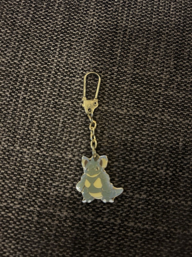 Pokemon Tomy Vintage Nidoqueen Keychain Very Rare Japanese