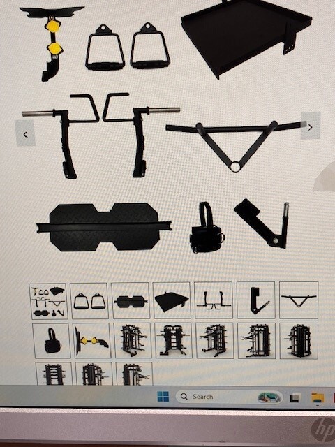 Home gym strength training fitness equipment.  Force USA G10/G15 upgrade kit.