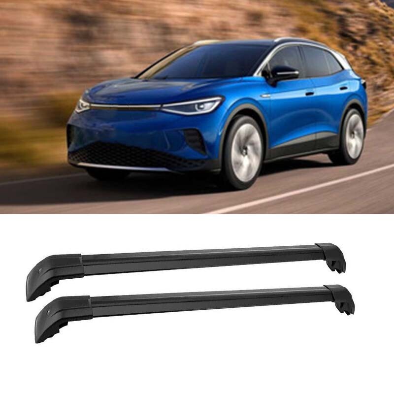 2020-2023 Fits for Volkswagen VW ID.4 Roof Rail Rack Cross Bar Crossbar 2Pcs
