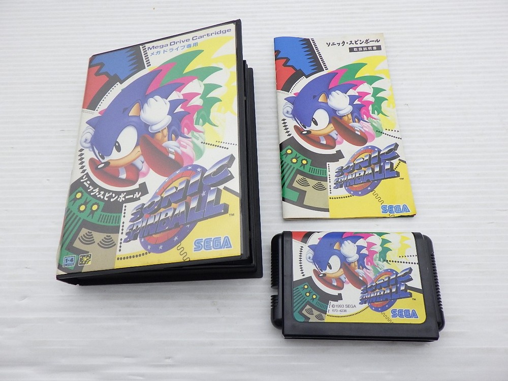 Sonic Spinball Mega Drive JP GAME. 9000025374149