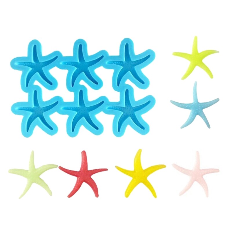 6-Link Silicone Earring Mold for Jewelry Casting & Keychains