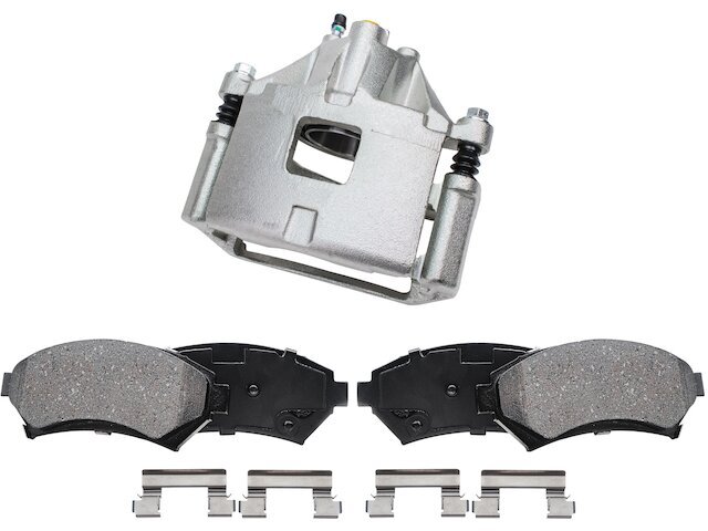 For 2000-2005 Chevrolet Impala Brake Pad and Caliper Kit Detroit Axle 11687XCDX
