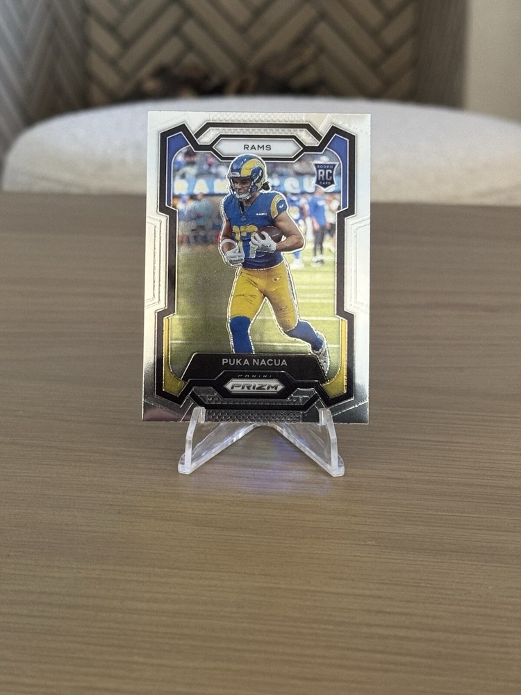 2023 Panini Prizm Football RC Rookie Base Puka Nacua #357 Los Angeles Rams