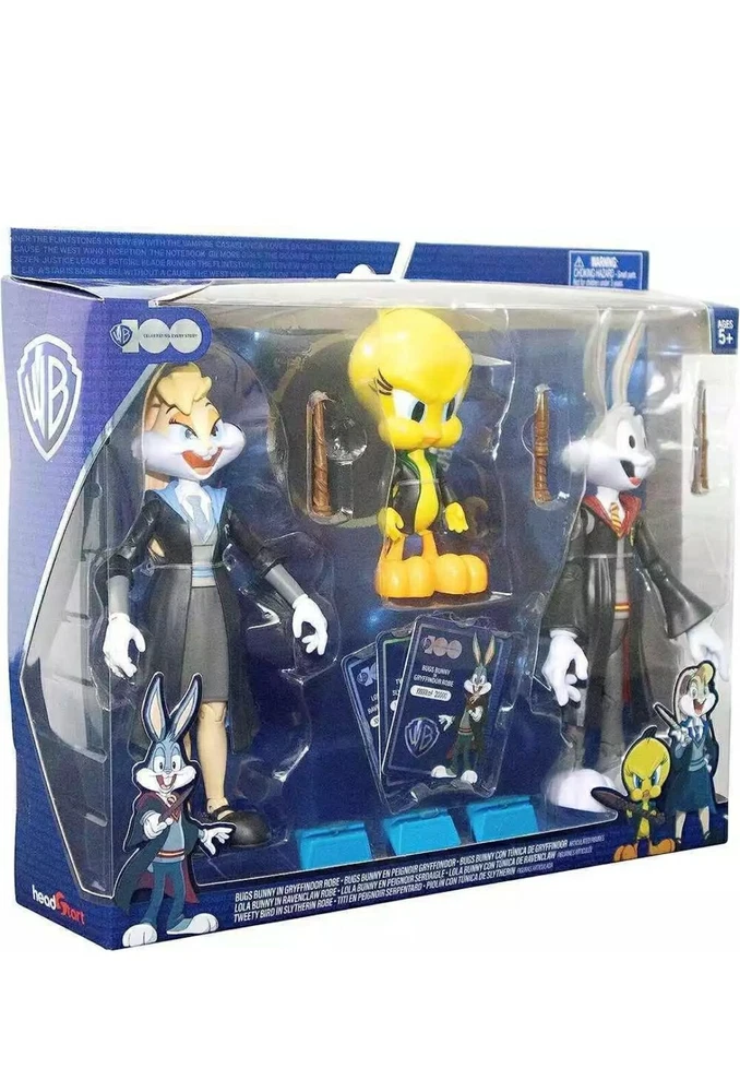WB 100 Looney Tunes Mash-Up - Harry Potter & DC Comics 3pack x2 (6 Figure Set)