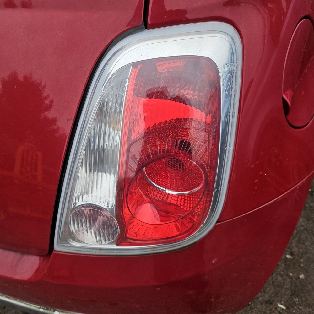 2008 Fiat 500 Drivers Side Offside Rear Light