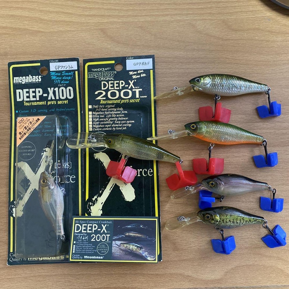 Fishing Lure Megabass Deep-X 6 Piece Set