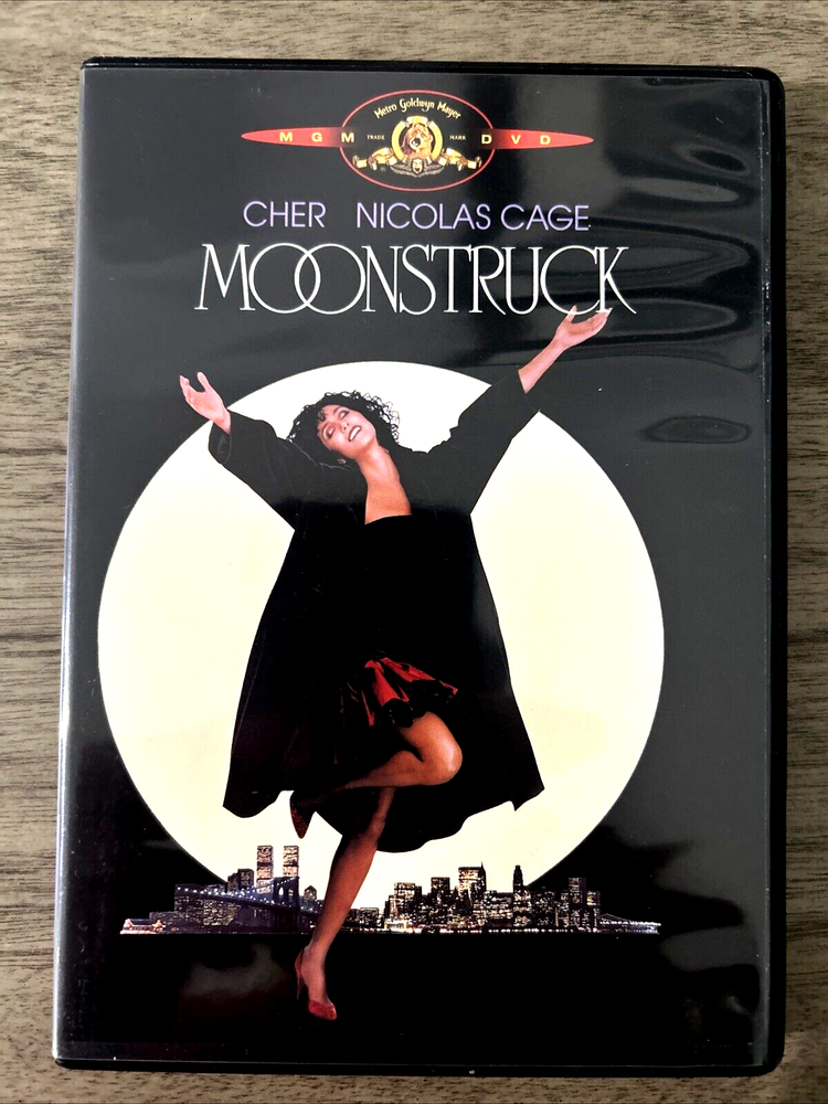 Comedy-Moonstruck: Cher & Nicolas Cage 1987 DVD