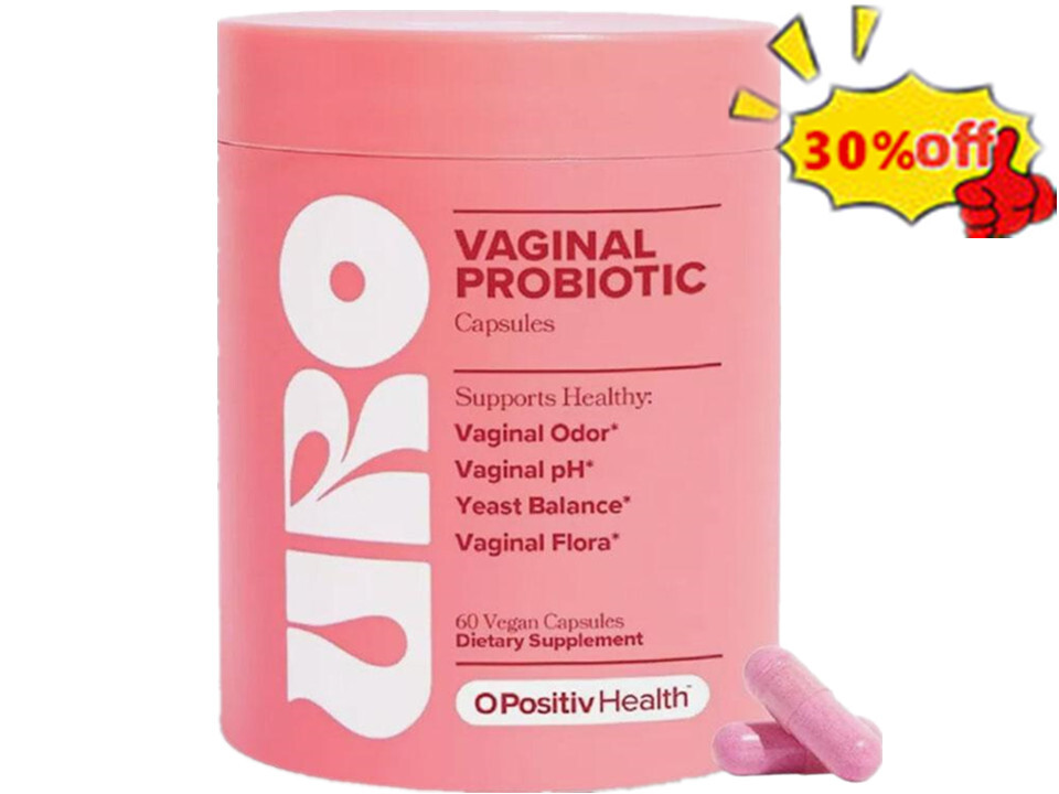 URO Vaginal Probiotics for Women pH Balance with Prebiotics & Lactobacillus n