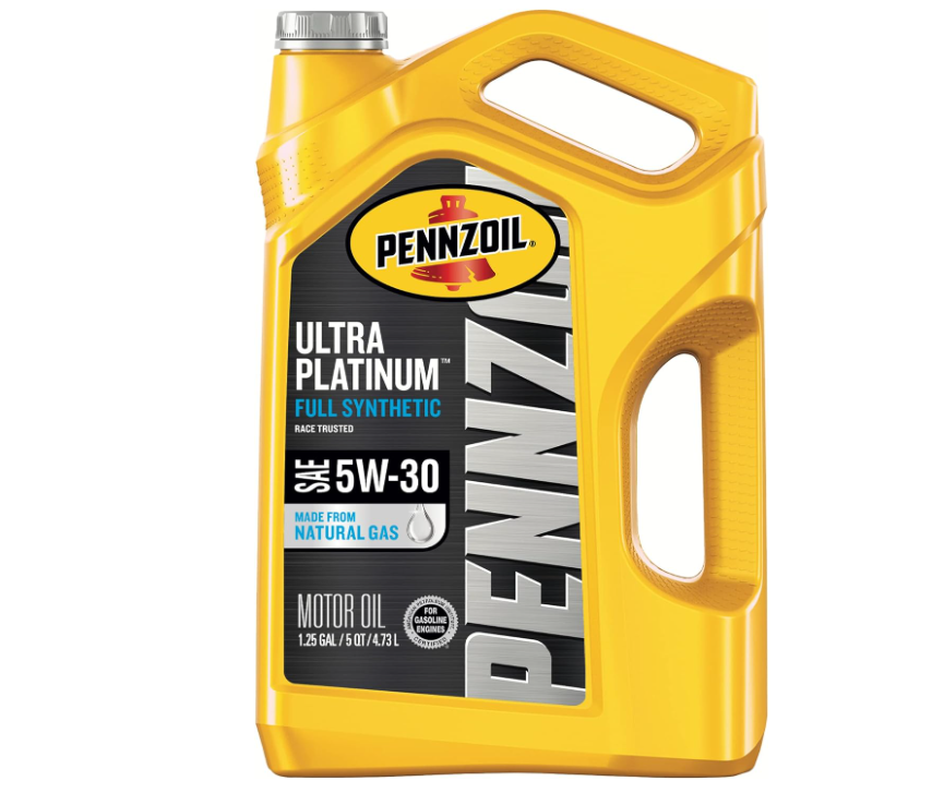 Pennzoil Ultra Platinum Full Synthetic 5W-30 Motor Oil, 5 Quart