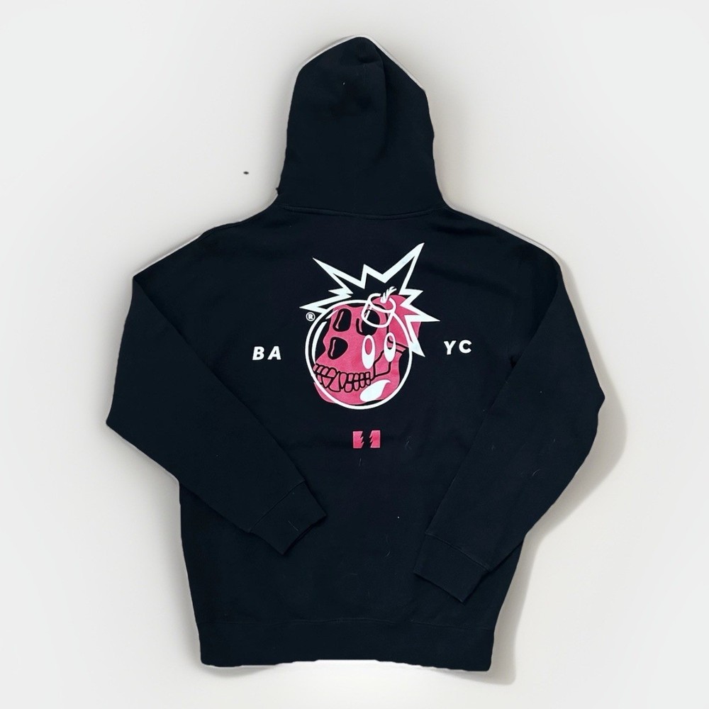 Bored Ape Yacht Club BAYC x The Hundreds Black Hoodie - MEDIUM