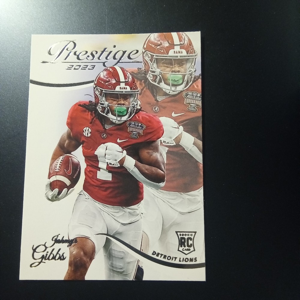 2023 Prestige Jahmyr Gibbs Rc Detroit Lions #343