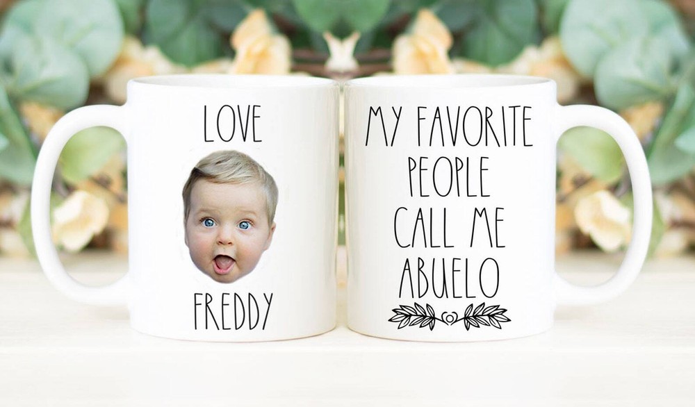 My Favorite People Call Me Abuelo Coffee Mug Father's Day Gift Personalized With