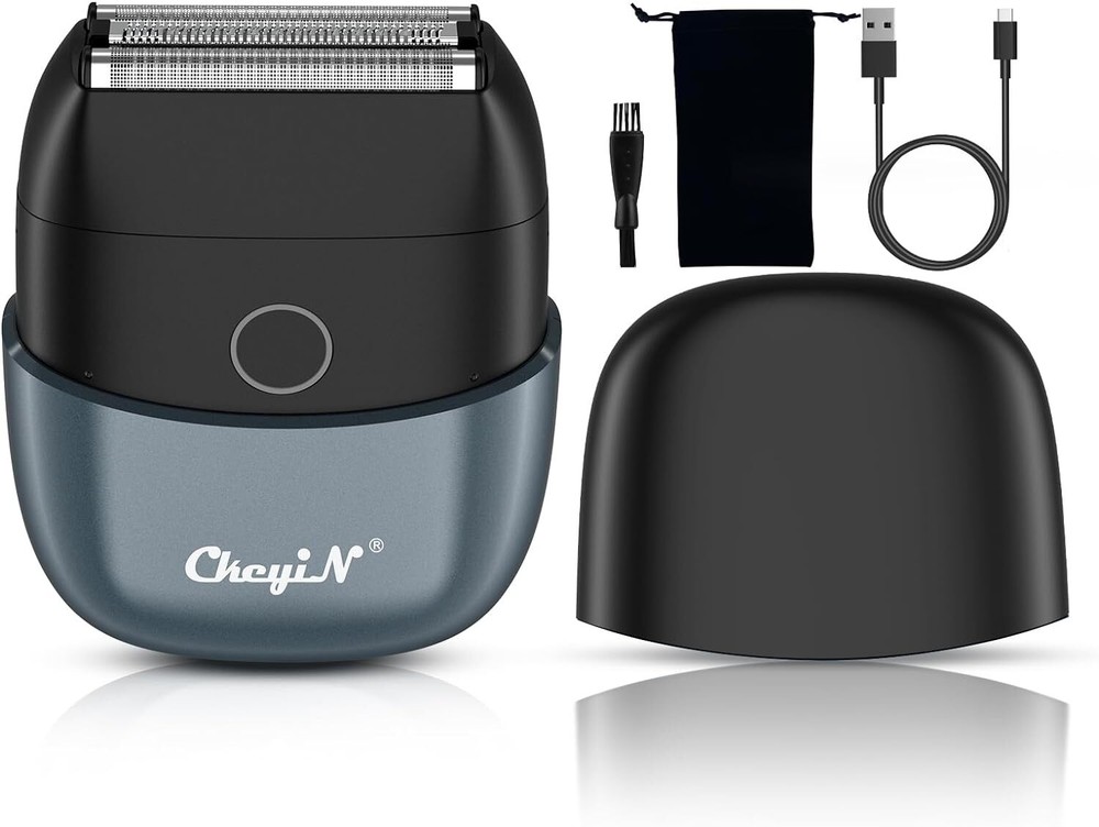 USB-C Rechargeable Portable Electric Razor 10 000 RPM - Men’s Foil Shaver