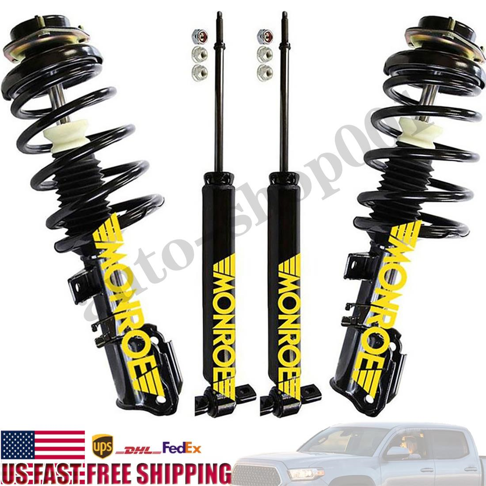 Monroe Front & Rear Strut Spring & Shock  Set of 4 for 13-15 Ford Fusion_PRP