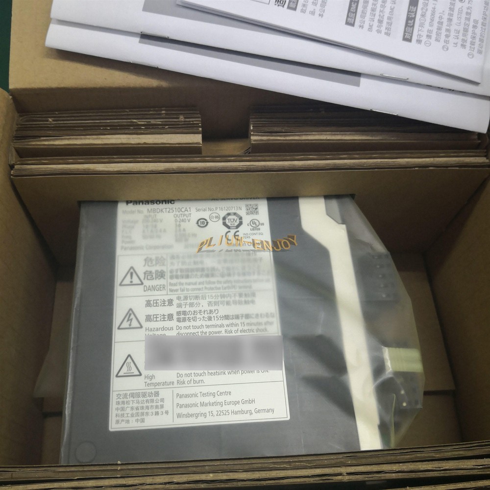 1PC New Panasonic servo MHMJ042G1U+MBDKT2510CA1