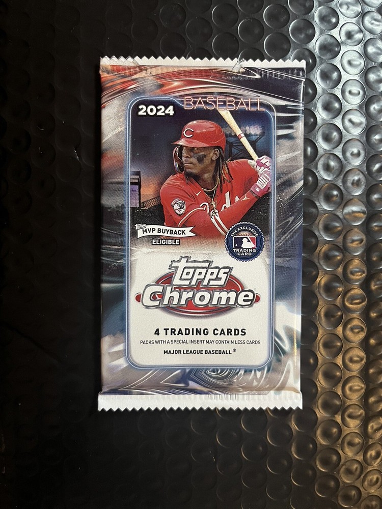 2024 Topps Chrome Baseball Pack Guaranteed Auto Card Hot Pack Elly de la Cruz?