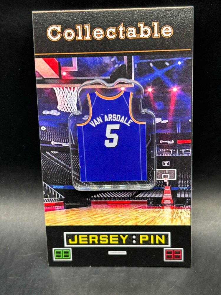 Phoenix Suns Dick Van Arsdale jersey lapel pin-Classic RETRO Collectable