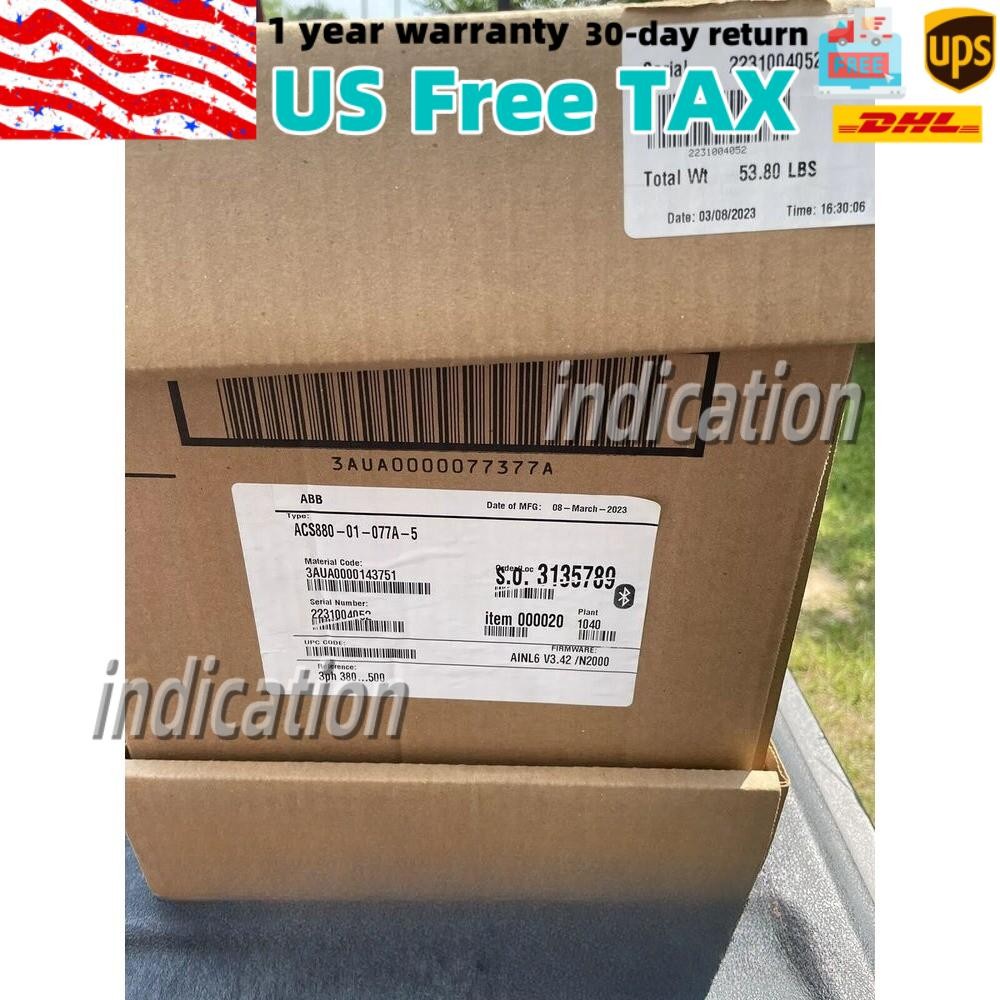 Brand New ABB ACS880-01-077A-5 Frequency Converter In Stock US Free TAX