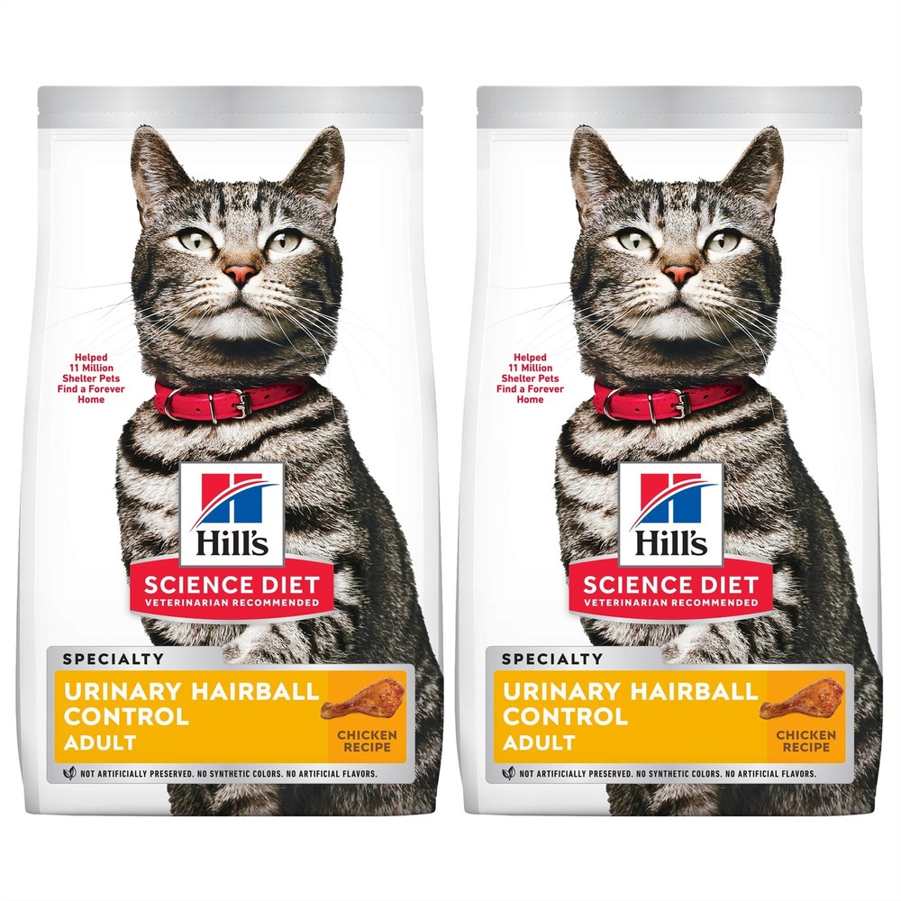 Adult Urinary Hairball Control Dry Cat Food, 31-lb bag