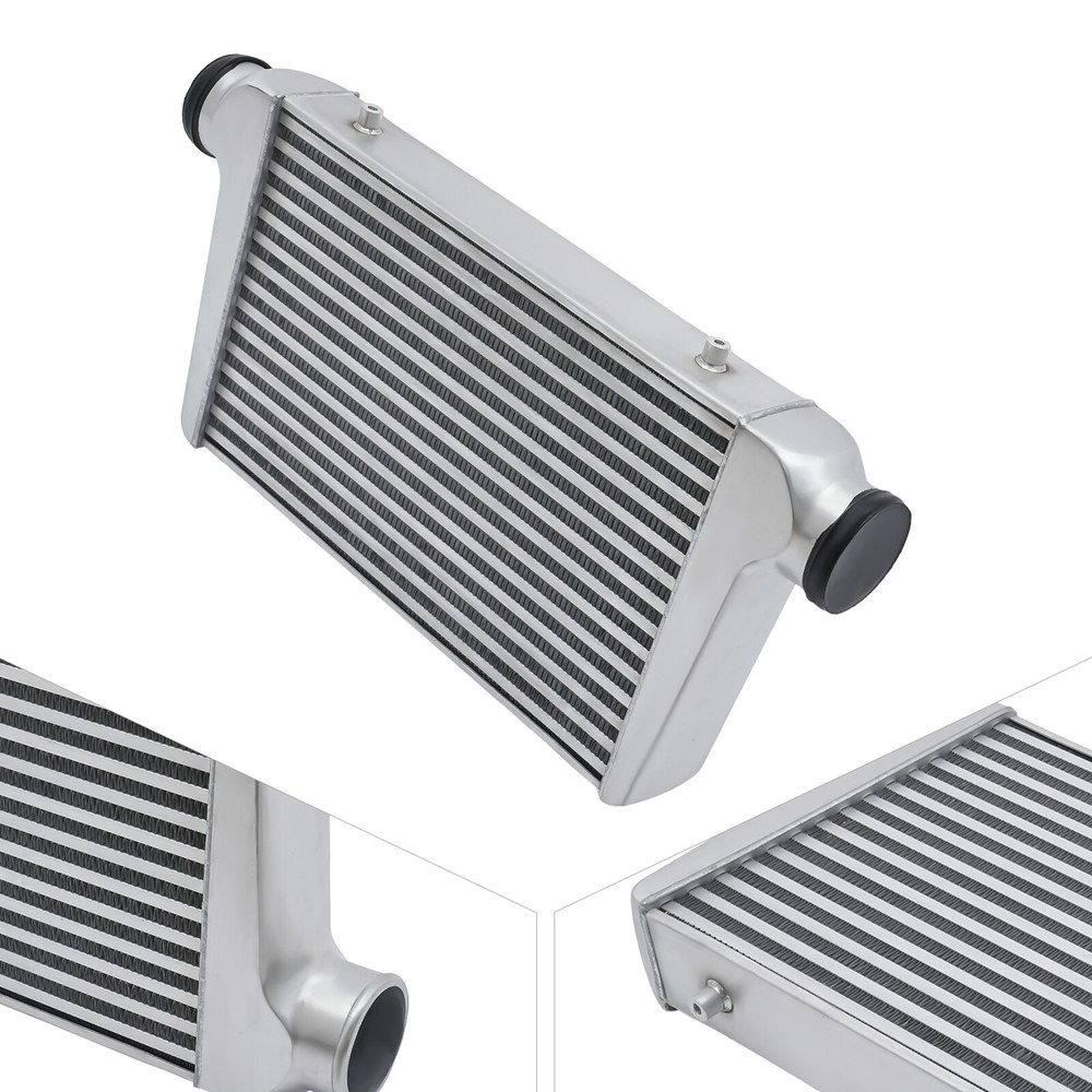 25x12x3 Inch Universal Aluminum Turbo Intercooler 3in Inlet Outlet 5-50PSI  