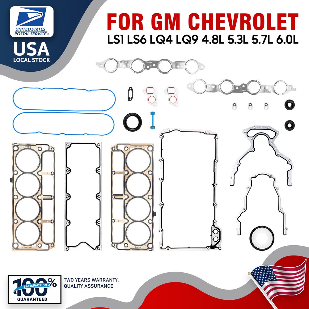 NEW Gasket Kit LS9 Head Gaskets Fit For GEN IV LS LS2/LS3/4.8L/5.3L/6.0L/6.2L