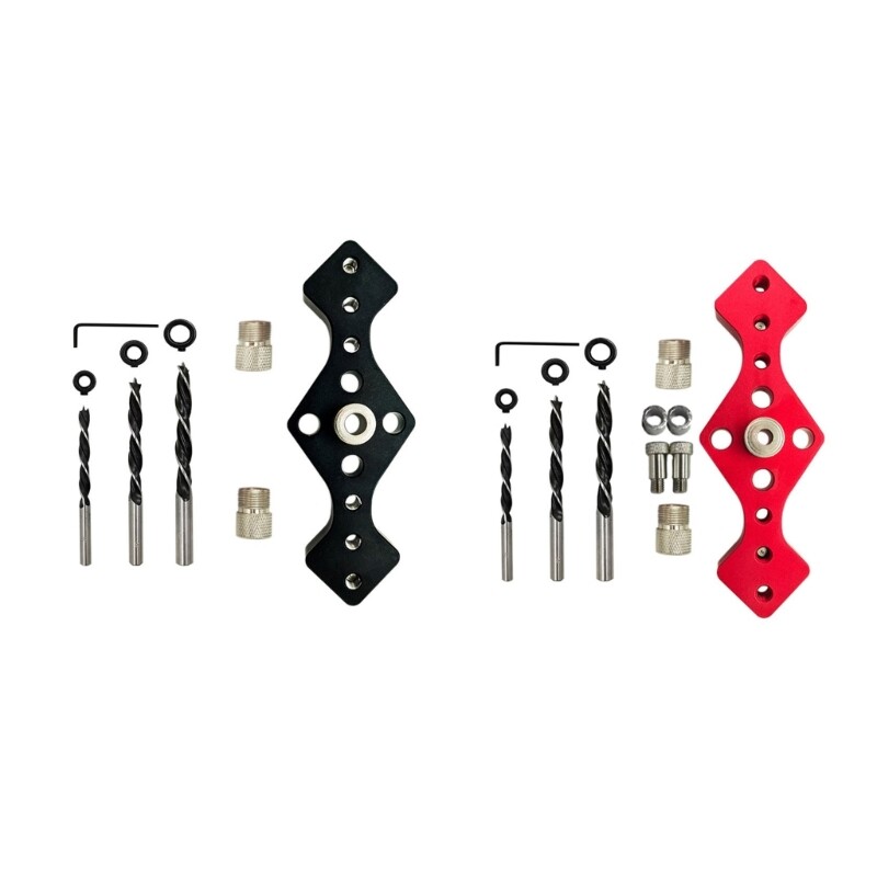 Hole Jig Vertical Centering,Dowel Drill Guide Jig Positioning Locator