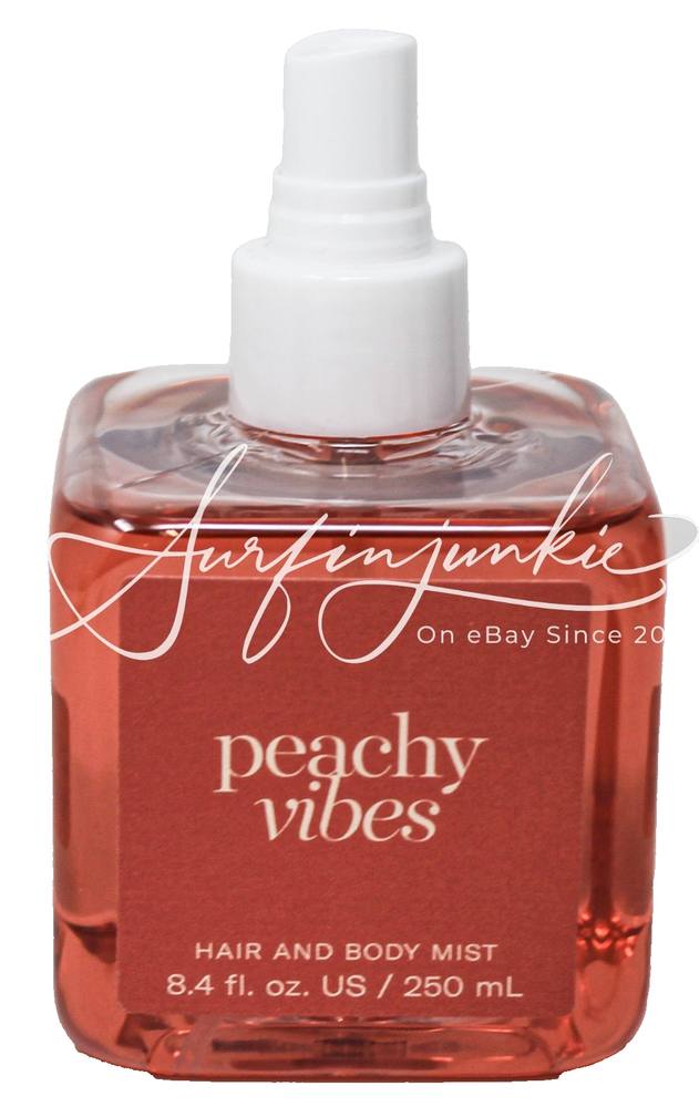 Tru Fragrance Peachy Vibes Hair & Body Mist 8.4oz Perfume Spray New NO CAP
