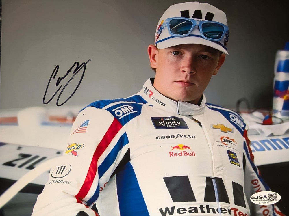 Connor Zilisch Signed 8x10 Photo Autographed JSA COA NASCAR Rising Star Rookie
