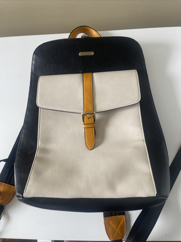 Stylish CLUCI Leather Laptop Backpack Fits 15.6 Inch Women's Computer