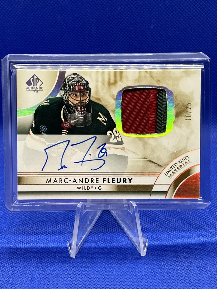 Marc-Andre Fleury 2023-24 SP Authentic Limited Auto Material /25 #6