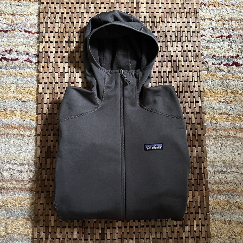 Patagonia Crosstrek Full Zip Hoodie Forge Grey Mens Medium M