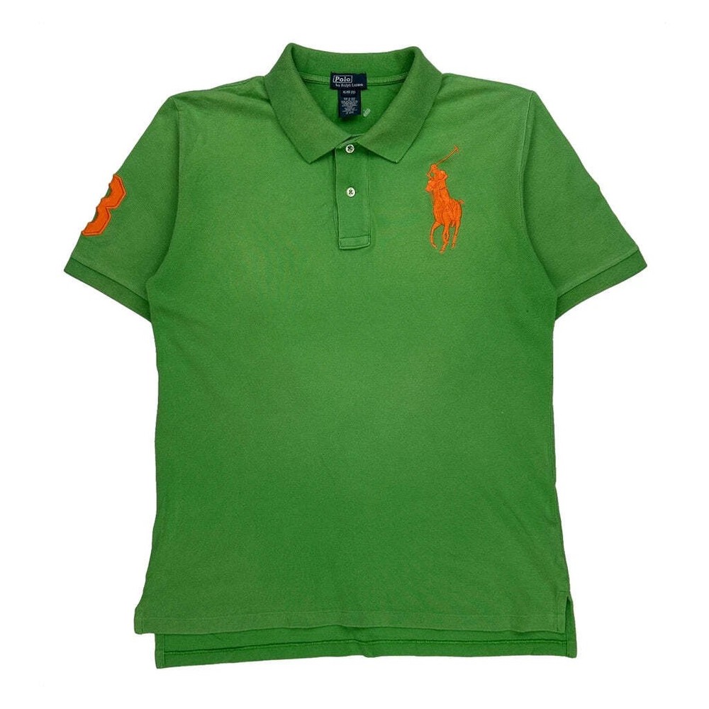 Age 18-20 Polo By Ralph Lauren Polo Shirt - XL Green Cotton