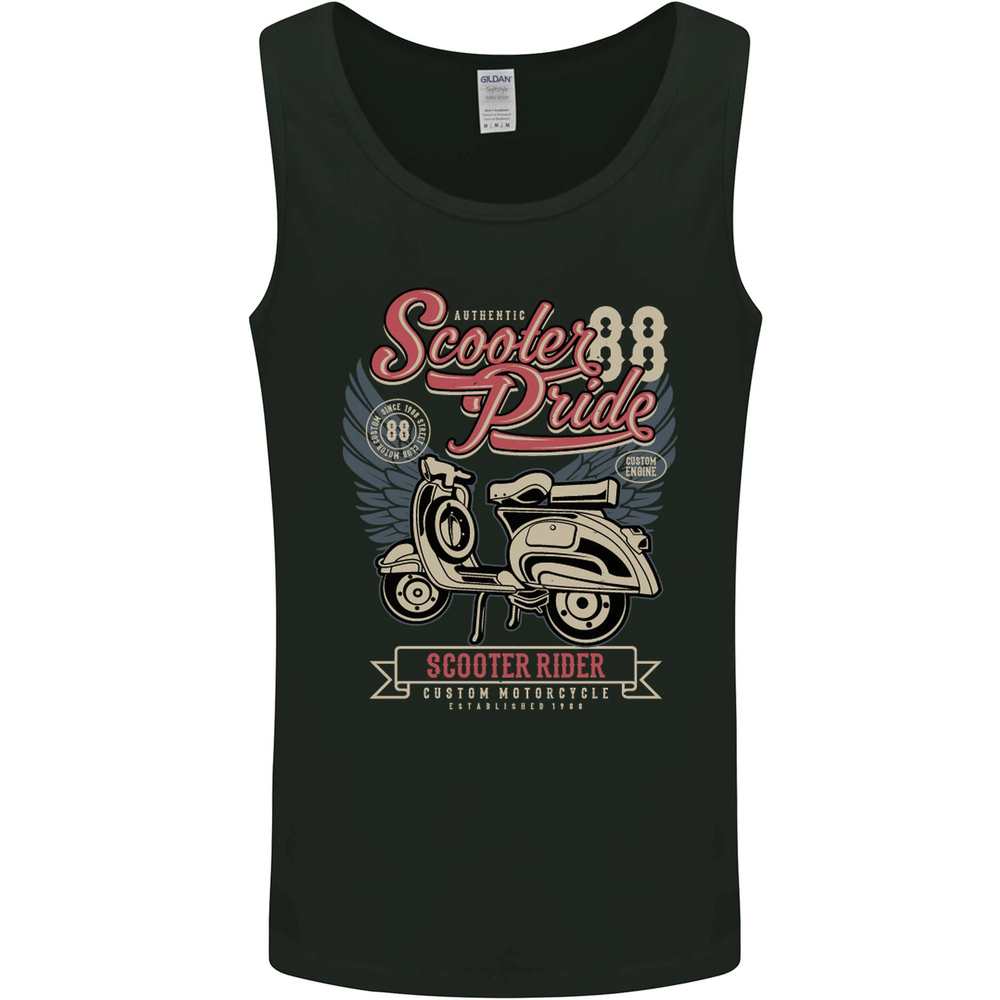 Scooter Pride 88 Motorbike Motorcycle Vest Tank Top for Men
