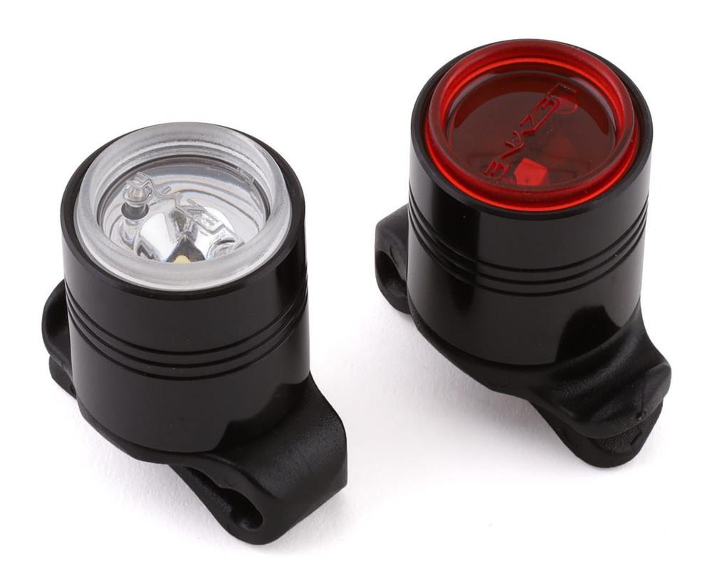 Lezyne Black Femto Drive Bike LED Headlight and Taillight Set - 1-LED-1P-V104