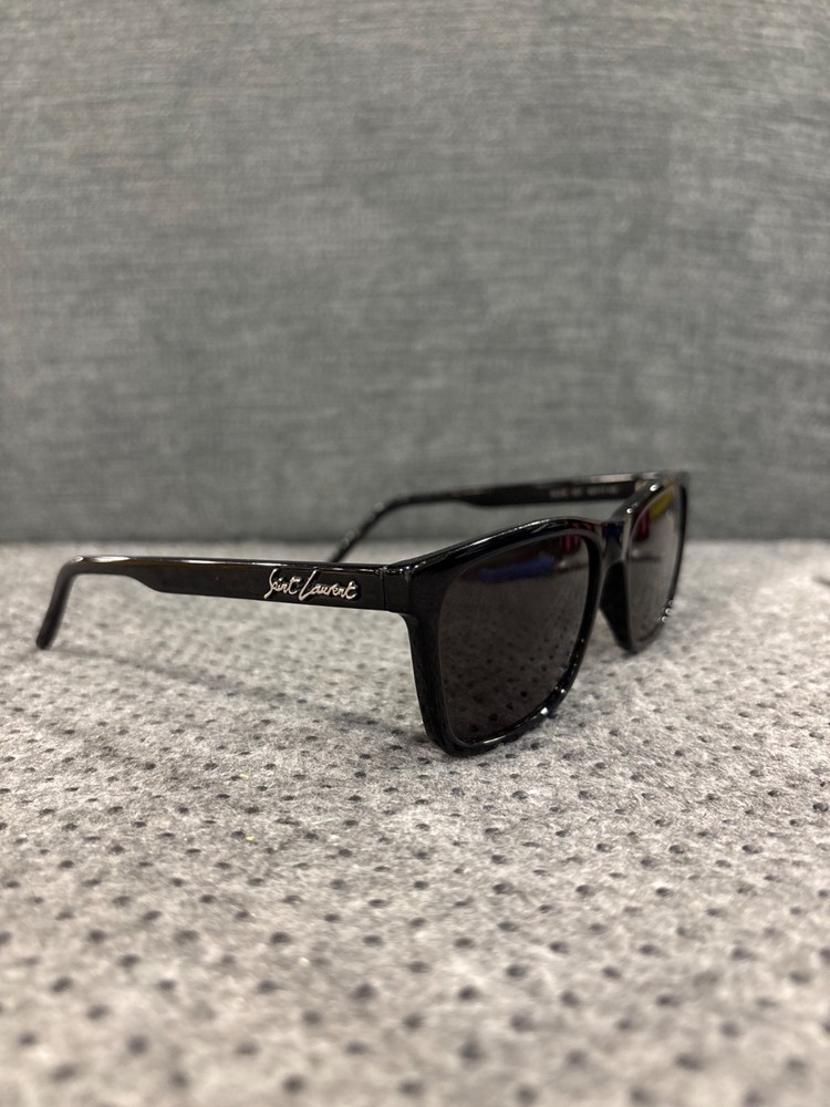 Saint Laurent SL318 Black Square Sunglasses 56mm UV Protection Sleek Design