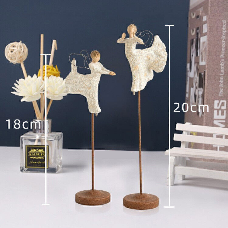2-piece angel combination nativity set Born Scene Willow-Tree figure FDF Z7 F9M6