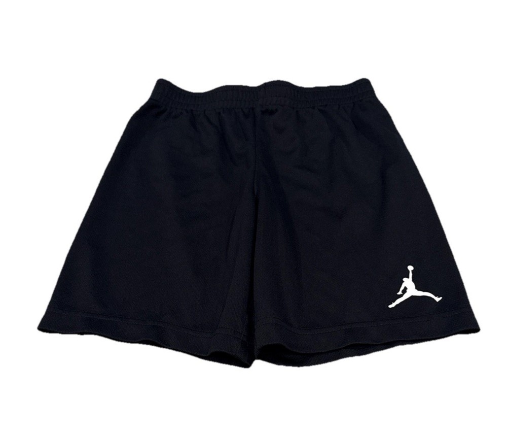 Nike Air Jordan Youth Boys Black Basketball Shorts, Size 7, Age 6-7 Years