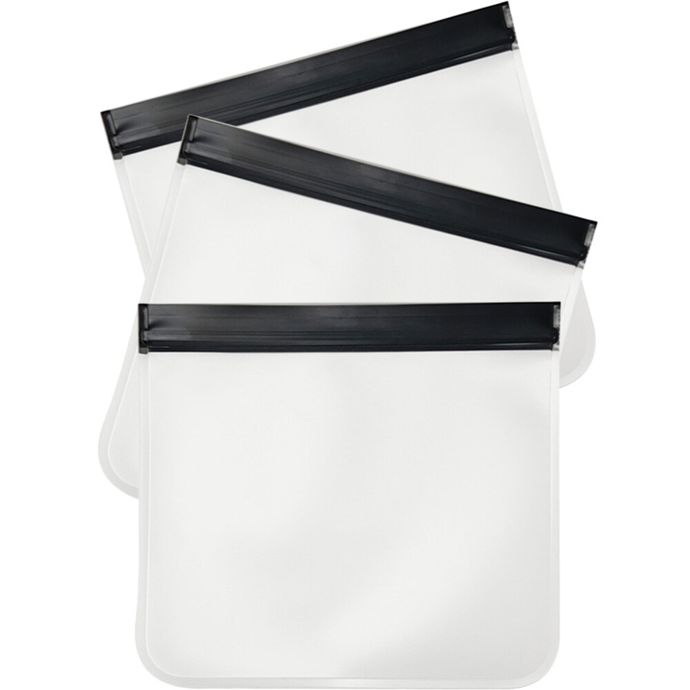 3-Pack Travel Makeup Pouch – Waterproof Cosmetic Organizer Storage Bag  