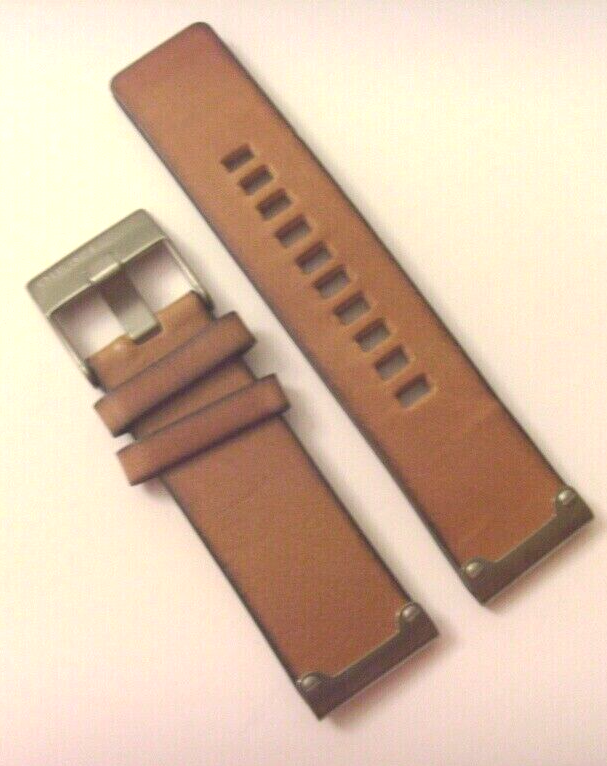 Diesel Original Replacement Leather Strap DZ7359 Watch Strap Brown 26 Mm