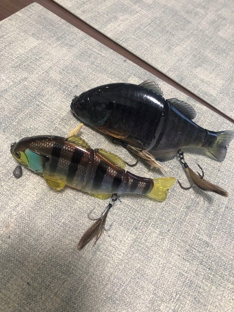 Fishing Lure Good Condition Jackall Guntarel Chivitarel Set of 2