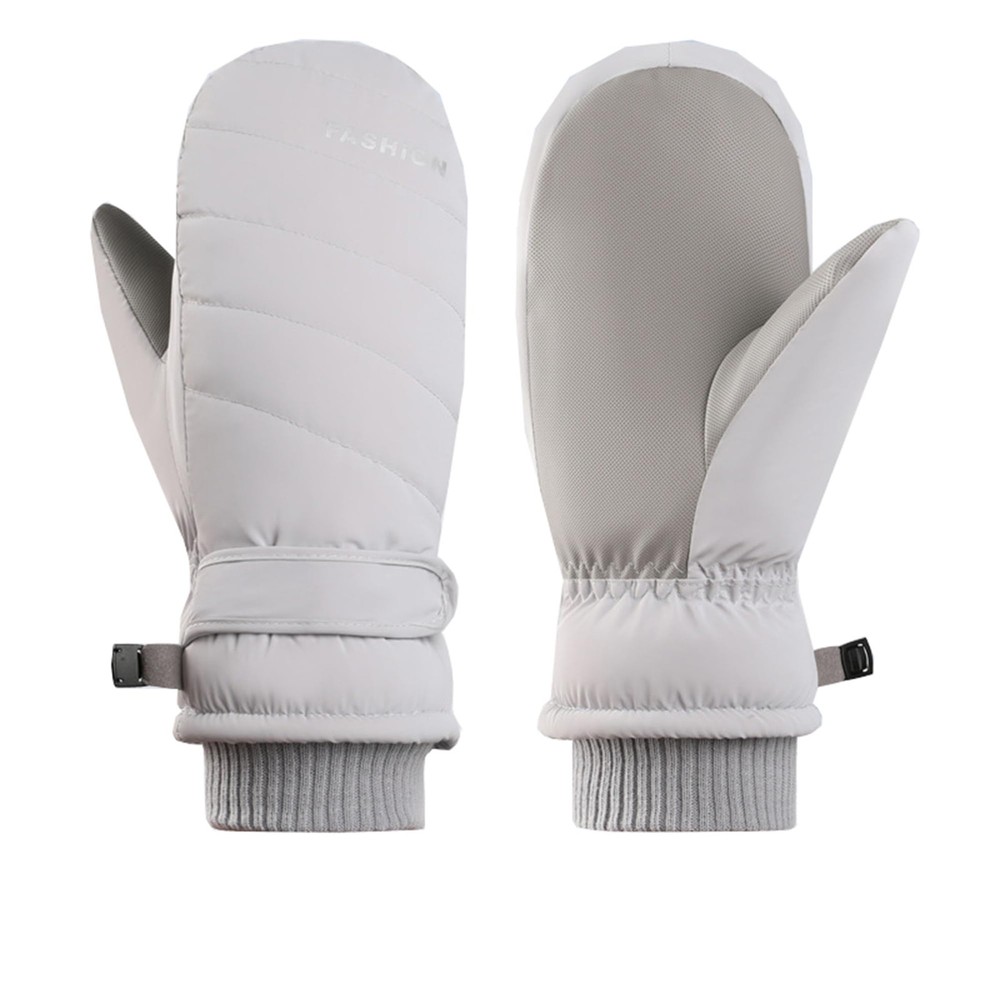 Outdoors Winter Ski Mittens for Men Women - Warm Snow Mitts for Cold Weather ...