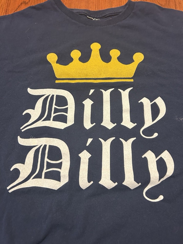 Dilly Dilly Crown T-Shirt Mens Next Level Apparel Bud Light Pit Of Misery Beer