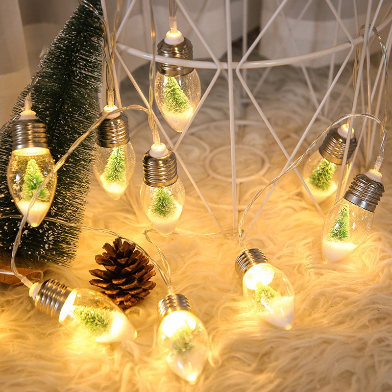 2M Waterproof Outdoor Fairy String Lights for Christmas Gifts