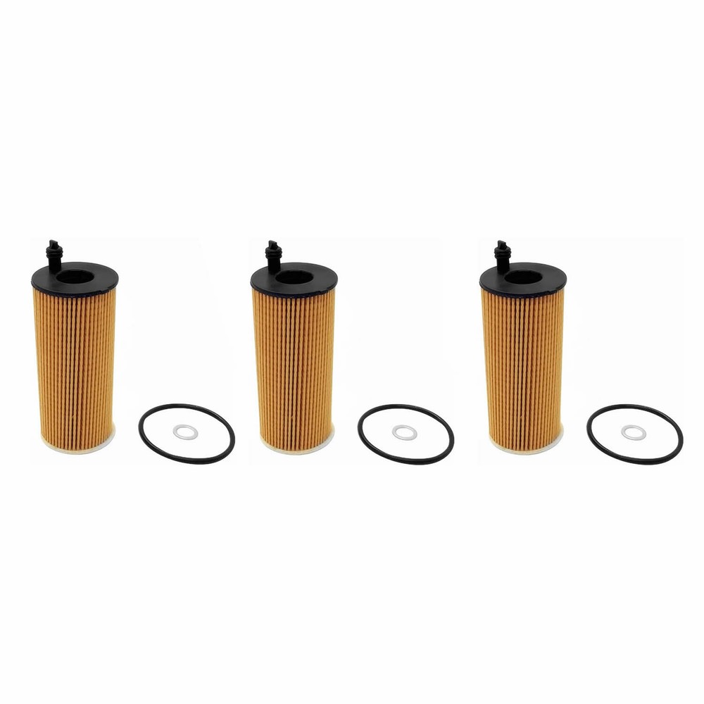 3Pack HU 6014 Z Oil Filter for BMW X3(F25) 18d/20dX 2.0L 2014-2017 11428575211