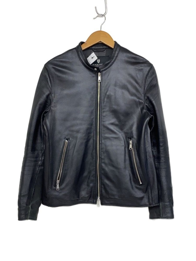 Black Label Crestbridge Leather Jacket Blouson/M/Leather/Blk/Plain/51F05-604-09