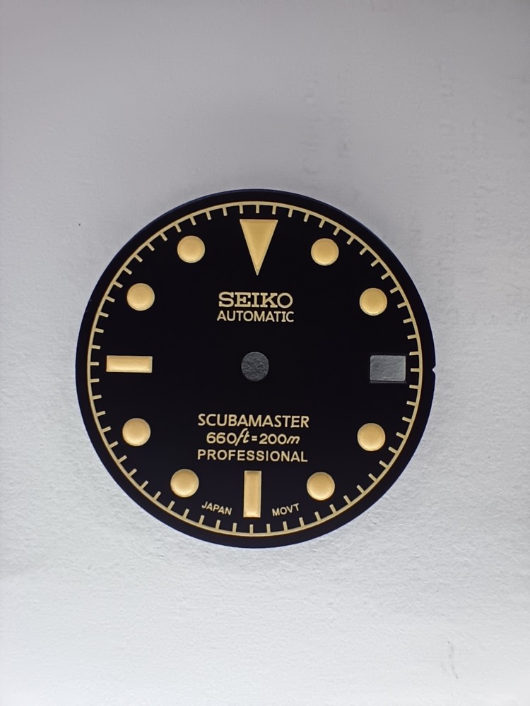 New Replacement Seiko Military Scubamaster Dial SKX007 / SKX031 NH35 7S26