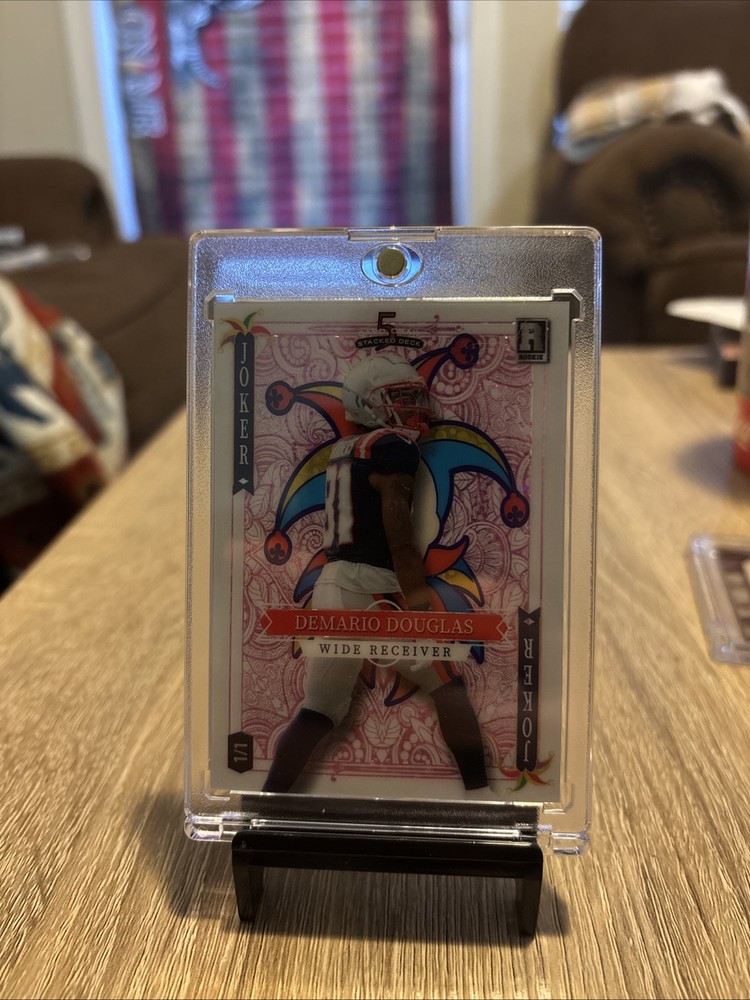 DEMARIO DOUGLAS 2023 2024 Wild Card Joker 5 Card Draw Stacked Deck 1/1