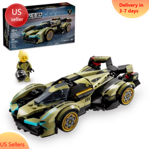 LEGO Speed Champions Lamborghini V12 Vision GT F1 Super Car 76923
