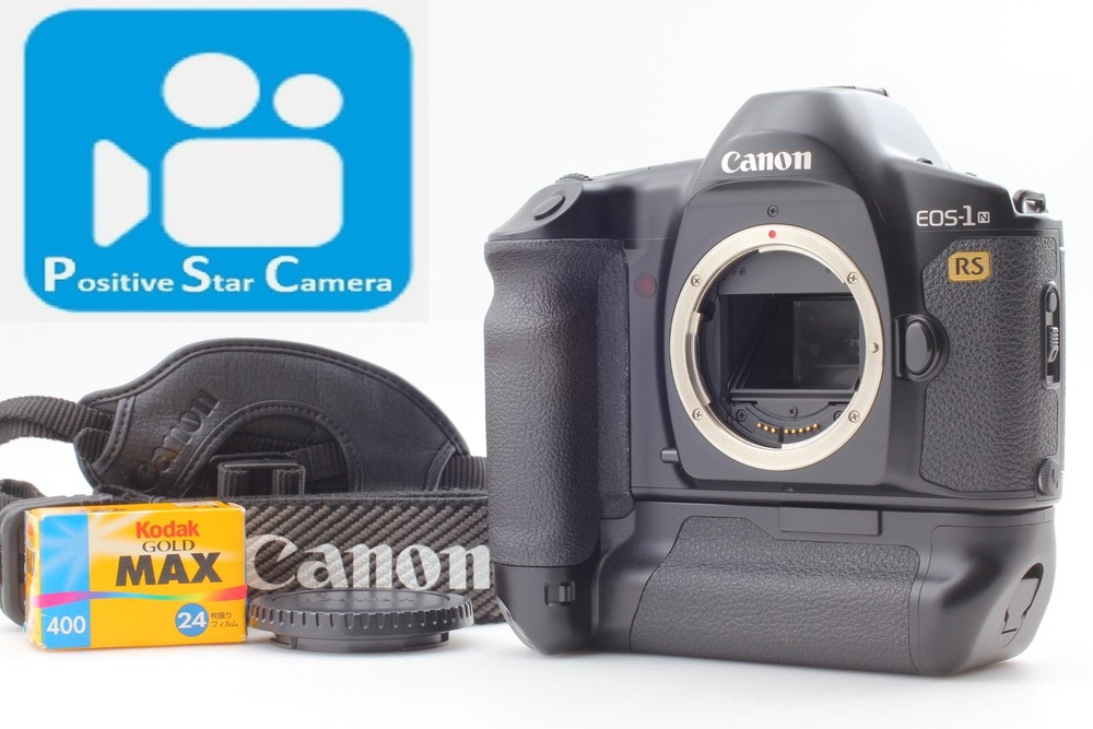 🎦VIDEO👀✨MINT✨ Canon EOS-1N RS 35mm SLR Film Camera Body From JAPAN
